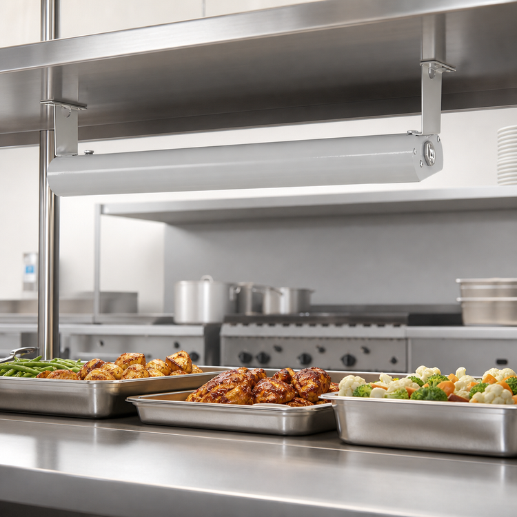 Product image #4 for Vollrath 60-Inch Unlighted Low Profile Strip Heat Lamp