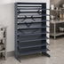 Thumbnail image #4 for Quantum Sloped Single-Sided Steel Pick Rack with 8 Shelves, 36 x 18 x 60 Inches