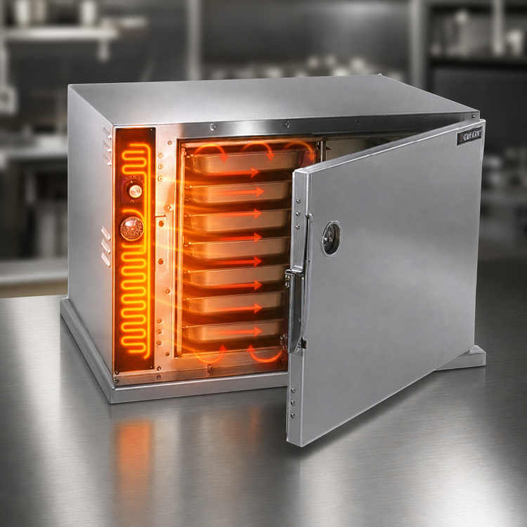 Product image #4 for Cres Cor Insulated Undercounter Heated Holding Cabinet, 10-Full-Size-Pan Capacity, 120V