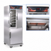 Thumbnail image #4 for Cres Cor Mobile Insulated Stainless Steel Heated Holding Cabinet, 32-Pan Capacity, Dutch Doors
