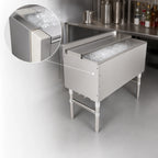 Thumbnail image #4 for John Boos Slim-Line UBIB-1836-CP7 36-Inch Underbar Ice Bin/Cocktail Unit, 18-Inch Deep, 7-Circuit Cold Plate, Stainless Steel