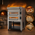 Thumbnail image #4 for Pizza Group PWD9 Single Deck Electric Full-Size ActiveStone Pizza Oven