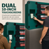 Thumbnail image #4 for Hatco Flav-R 2-Go Built-In Pass-Through Pizza Locker System, 8 Lockers, 77-7/8 Inch Wide, 120V