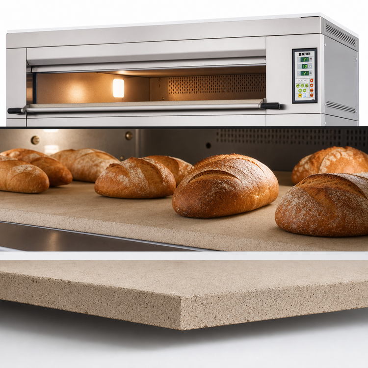 Product image #4 for Artisan 4-Deck Electric Stone Hearth End-Load Deck Oven