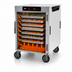 Thumbnail image #5 for Metro HotBlox Wide 8-Pan Half-Height Mobile Insulated Holding Cabinet with Digital Touchscreen and Solid Door