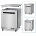 Thumbnail image #4 for Arctic Air 27-Inch 1-Section Undercounter Worktop Freezer with Solid Right-Hinged Door
