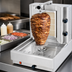 Thumbnail image #4 for Visvardis Gas Vertical Broiler Gyro Machine with 110V Enclosed Spit Motor, 40-70 lb Capacity, 24,000 BTU