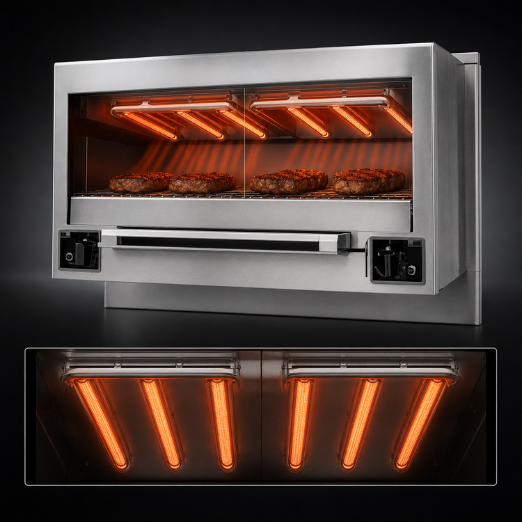 Product image #4 for Garland Sentry Series 34-Inch Countertop Electric Salamander Broiler
