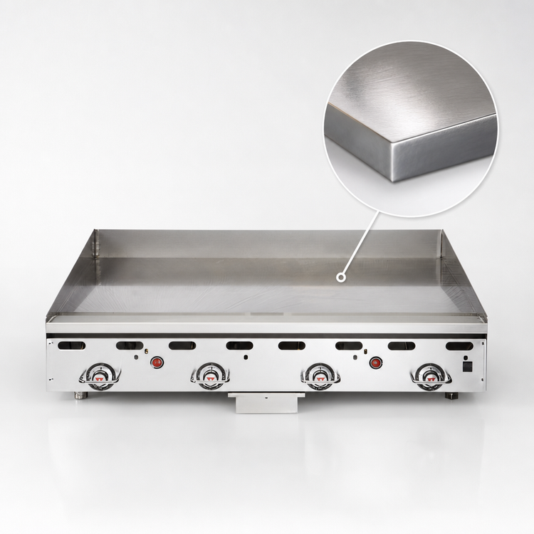 Product image #4 for Vulcan Heavy Duty Countertop Gas Griddle, 36 x 24-Inch Polished Steel Plate, Low Profile