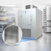Thumbnail image #4 for Arctic Industries Blue Line 8' x 12' Indoor Walk-In Cooler with Floor, Self-Contained Refrigeration