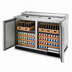 Thumbnail image #4 for True Flat Top Undercounter Bottle Cooler, 16.5-Case Bottles / 24-Case Cans, Stainless Steel