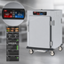 Thumbnail image #4 for Metro C5 9 Series Controlled Humidity Heated Holding and Proofing Cabinet, 1/2 Height Pass-Thru, Solid Doors, Lip Load Slides, 8-Pan Capacity