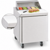 Thumbnail image #5 for Delfield 27-Inch Single-Section Sandwich/Salad Top Refrigerator with Cutting Board and 6 Pans