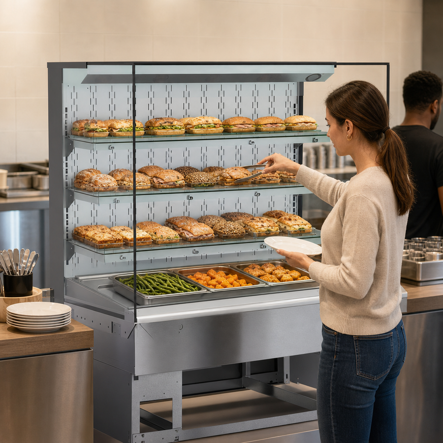 Open Front Self-Service Design