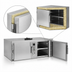 Thumbnail image #4 for Atlas Metal HB-5 Undercounter Slide-In Heated Base with Hinged Doors