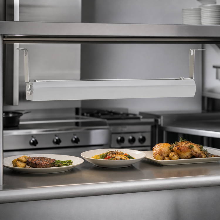 Product image #4 for Vollrath 78-Inch Low Profile Unlighted Strip Heat Lamp with Remote Toggle Switch