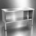 Thumbnail image #4 for John Boos EBOS4-2484 Enclosed Base Open Front Stainless Steel Work Table, Flat Top, 84 x 24 Inches