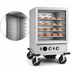 Thumbnail image #4 for KoolMore Half-Size Non-Insulated Heated Holding/Proofing Cabinet with Glass Door, 12-Pan Capacity, 120V
