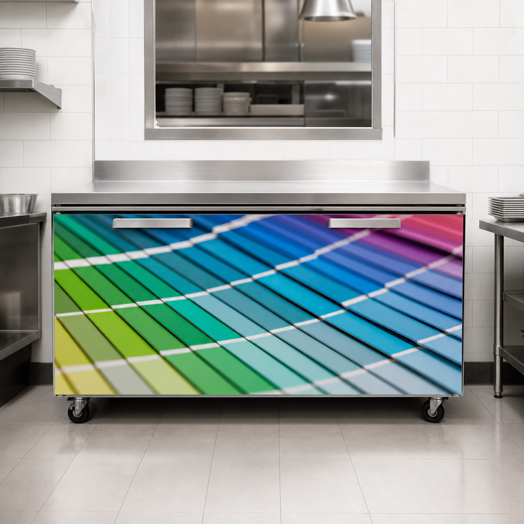 Product image #4 for Front Only Vinyl Wrap for 60-Inch Pass-Thru Cooler