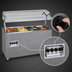 Thumbnail image #4 for Vollrath 2-Series Affordable Portable 4-Well Mobile Open-Well Hot Food Station with Buffet Breath Guard and Granite Enclosed Base