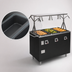 Thumbnail image #4 for Vollrath 2-Series Affordable Portable Deluxe 4-Well Mobile Hot Food Station with Breath Guard