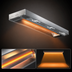 Thumbnail image #4 for Eagle RedHots 42-Inch Lighted Standard-Watt Strip Heat Lamp with Remote, 240V, Aluminum