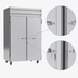 Thumbnail image #4 for Beverage-Air Horizon Series 52-Inch Wide Two-Section Reach-In Freezer, 45.2 Cu. Ft.