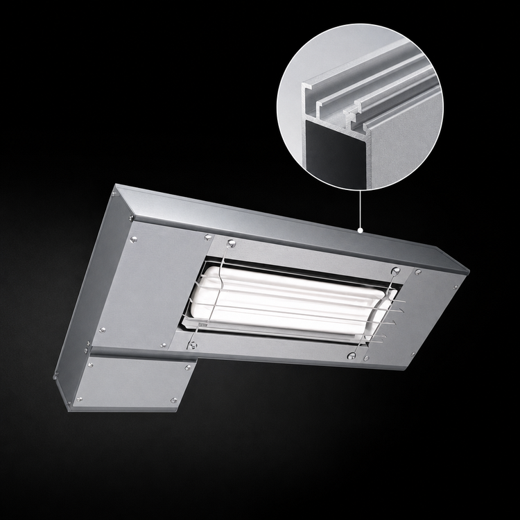 Product image #4 for Hatco Ultra-Glo 72-Inch Standard Watt Unlighted Ceramic Infrared Strip Heater
