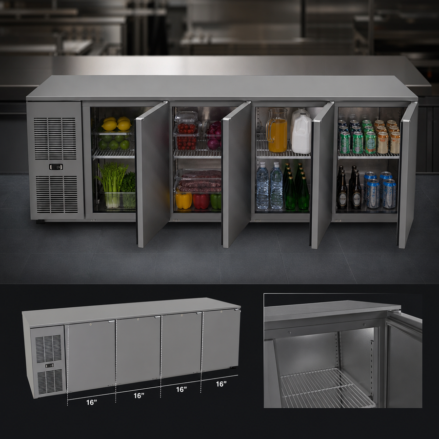 Four-Section Storage