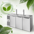 Thumbnail image #4 for True Premier Bar 84-Inch Three-Section Refrigerated Draft Bar Cooler with 2 Beer Columns