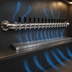 Thumbnail image #4 for Glastender 16-Faucet Air-Cooled Wall-Mount Pipe Wall Draft Dispensing Tower, Mirror Finish