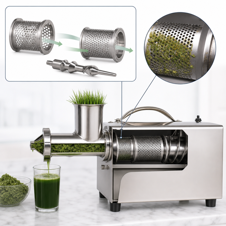 Product image #5 for Miracle Pro Electric Stainless Steel Countertop Wheatgrass Juicer