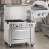 Thumbnail image #4 for Southbend Ultimate 36-Inch Gas Restaurant Range with 2 Non-Clog Burners, 24-Inch Thermostatic Griddle and Cabinet Base
