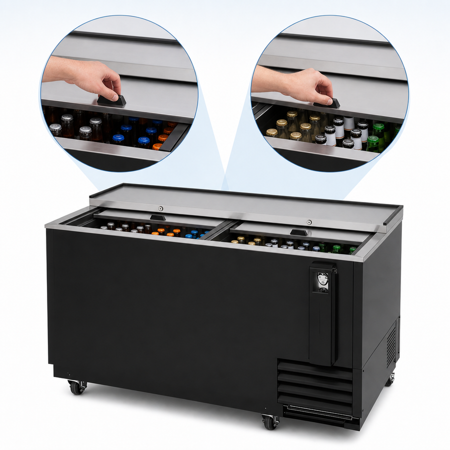 Two Sliding Lids