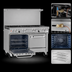 Thumbnail image #4 for Southbend Ultimate 48-Inch Commercial Gas Range with 7 Burners, Convection Oven, and Cabinet Base