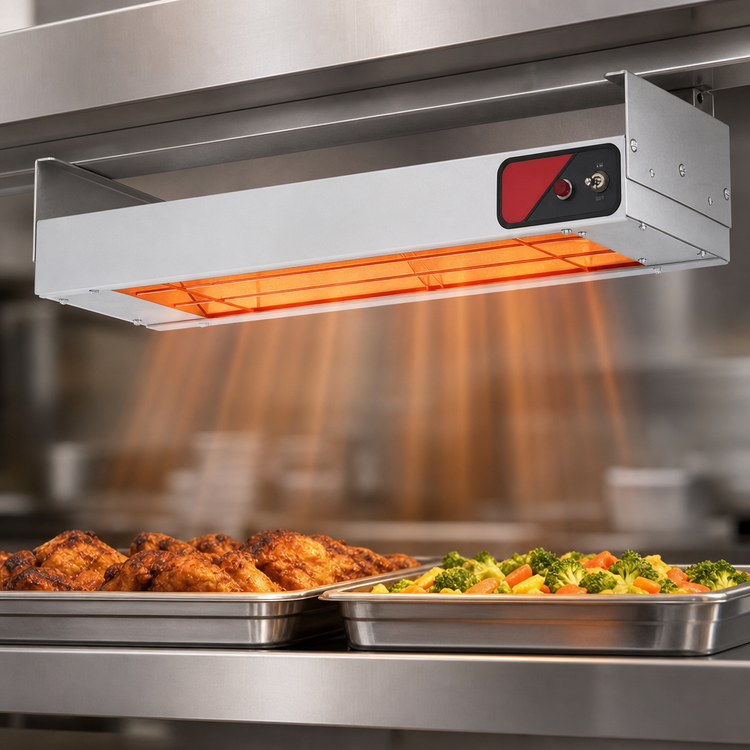 Product image #4 for Nemco Dual 36-Inch Infrared Strip Heater with On/Off Toggle Switch