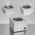 Thumbnail image #4 for Eagle Group RedHots Single-Compartment Countertop Electric Food Warmer, 7 Quart Round Pan, Wet/Dry, 120V