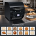 Thumbnail image #4 for Hatco Toast-Qwik Countertop Horizontal Conveyor Toaster with Touchscreen Controls and 12 Programmable Recipes