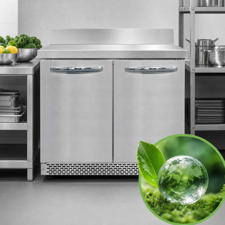 Product image #4 for Continental Refrigerator 36-Inch Front-Breathing Worktop Freezer with 2 Solid Doors and 10.3 Cu. Ft. Capacity