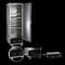 Thumbnail image #4 for Cres Cor Mobile Non-Insulated Heated Holding Cabinet, 34 Pan Capacity