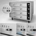 Thumbnail image #4 for Hatco HDW-2R2 Freestanding Four-Drawer Split Drawer Warmer with Thermostatic Controls