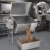 Thumbnail image #4 for Classic 23-Gallon Gas Tilting Skillet Braising Pan with Open Frame Base
