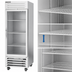 Thumbnail image #4 for Beverage-Air Vista® Series One-Section Reach-In Display Refrigerator with Hinged Glass Door, 23.32 Cu. Ft.