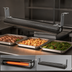 Thumbnail image #4 for Vollrath 78-Inch Low Profile Unlighted Strip Heat Lamp with Remote Toggle Switch, 120V