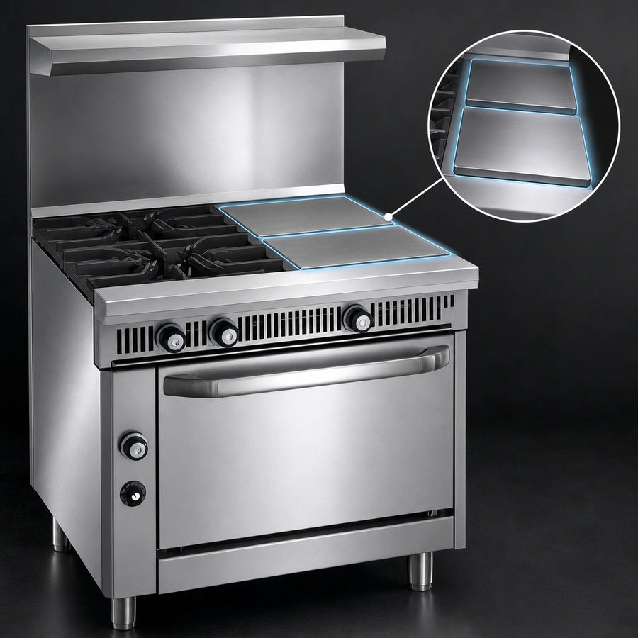 Two 12-Inch Hot Tops