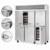 Thumbnail image #4 for Turbo Air PRO Series 3-Section Reach-In Heated Holding Cabinet with 6 Self-Closing Solid Half Doors, 73.9 Cu. Ft., Stainless Steel