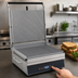 Thumbnail image #4 for Hatco PG14G-1 Single Countertop Panini Grill with Grooved Plates
