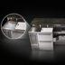 Thumbnail image #4 for Perlick Tobin Ellis Signature Series 68-Inch Pre-Configured Single-Sink Bartender Station with Ice Vault and Wall-Mount Faucet