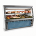 Thumbnail image #4 for Howard-McCray 34N Series 48-Inch Remote Double Duty Deli Meat & Cheese Service Case with Straight Glass and LED-Lit Mezzanine Shelf