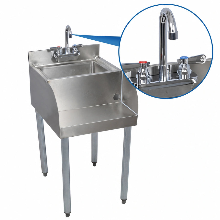 Included Lead-Free Faucet